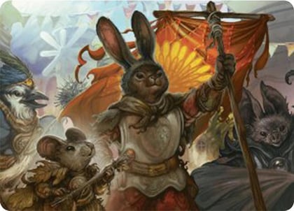 Valley Questcaller 2 Art Card, Art Series: Bloomburrow 37