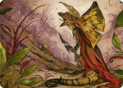 Hired Claw Art Card, Art Series: Bloomburrow 39