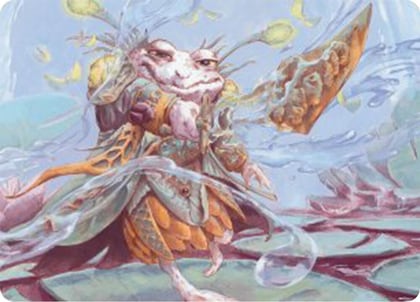 Glarb, Calamity's Augur Art Card, Art Series: Bloomburrow 40