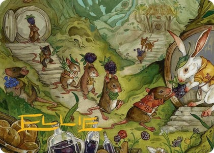 For the Common Good Art Card (43/54) (Gold-Stamped Signature), Art Series: Bloomburrow 43