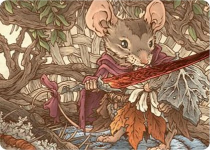 Mabel, Heir to Cragflame Art Card, Art Series: Bloomburrow 45