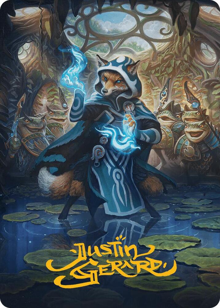 Jace, the Mind Sculptor Art Card (Gold-Stamped Signature), Art Series: Bloomburrow 49