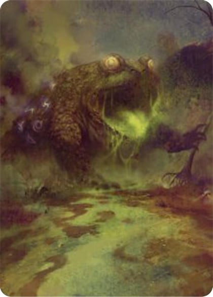 The Gitrog Monster Art Card, Art Series: Bloomburrow 52