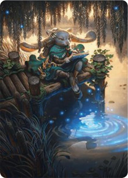 Tamiyo, Field Researcher Art Card, Art Series: Bloomburrow 54