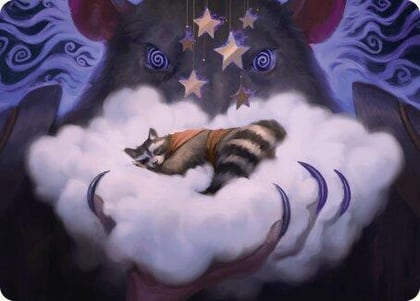 Kitnap Art Card, Art Series: Bloomburrow 7