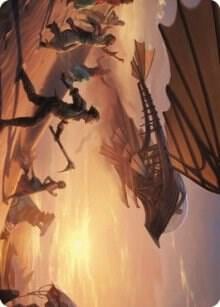 Take Flight Art Card, Art Series: The Brothers' War 12