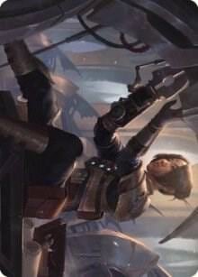 Thopter Mechanic Art Card, Art Series: The Brothers' War 13
