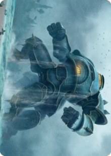Depth Charge Colossus Art Card, Art Series: The Brothers' War 14