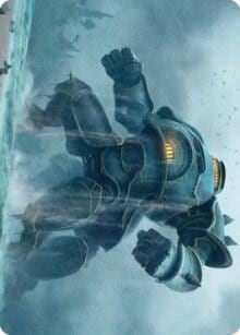 Depth Charge Colossus Art Card, Art Series: The Brothers' War 14
