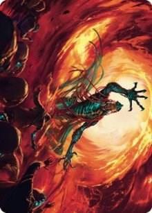 Gix, Yawgmoth Praetor Art Card, Art Series: The Brothers' War 16