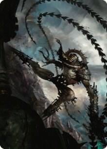 Razorlash Transmogrant Art Card, Art Series: The Brothers' War 17