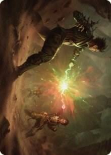 Brotherhood's End Art Card, Art Series: The Brothers' War 19