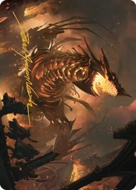 The Fall of Kroog Art Card (Gold-Stamped Signature), Art Series: The Brothers' War 20