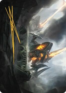 Skitterbeam Battalion Art Card (Gold-Stamped Signature), Art Series: The Brothers' War 21