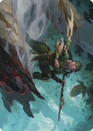 Gwenna, Eyes of Gaea Art Card, Art Series: The Brothers' War 25