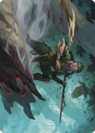 Gwenna, Eyes of Gaea Art Card, Art Series: The Brothers' War 25