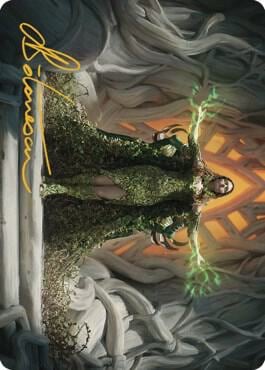 Titania, Voice of Gaea Art Card (Gold-Stamped Signature), Art Series: The Brothers' War 26