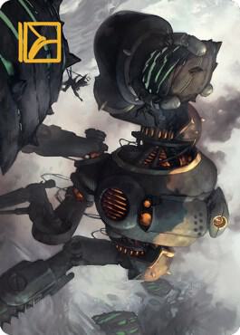 Rust Goliath Art Card (Gold-Stamped Signature), Art Series: The Brothers' War 29