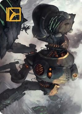 Rust Goliath Art Card (Gold-Stamped Signature), Art Series: The Brothers' War 29