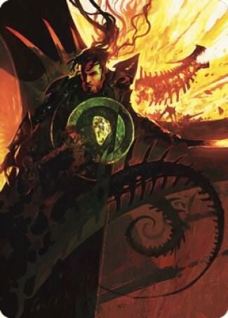 Mishra's Command Art Card, Art Series: The Brothers' War 33