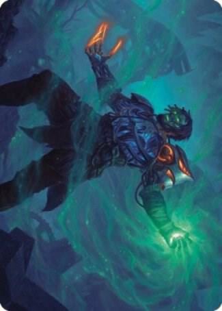 Mishra, Claimed by Gix Art Card, Art Series: The Brothers' War 37