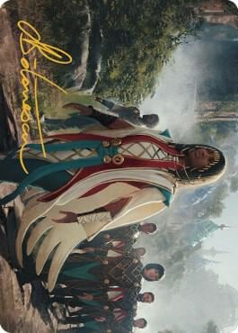 Queen Kayla bin-Kroog Art Card (Gold-Stamped Signature), Art Series: The Brothers' War 39