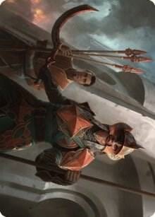 Siege Veteran Art Card, Art Series: The Brothers' War 3