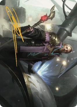 Urza, Prince of Kroog Art Card (Gold-Stamped Signature), Art Series: The Brothers' War 43
