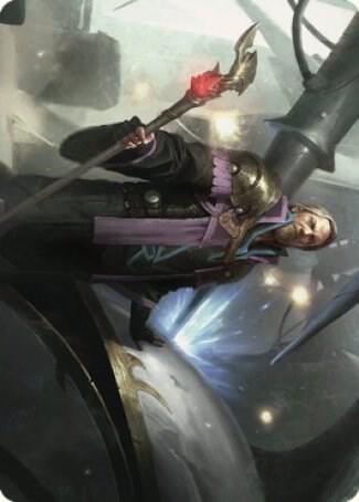 Urza, Prince of Kroog Art Card, Art Series: The Brothers' War 43