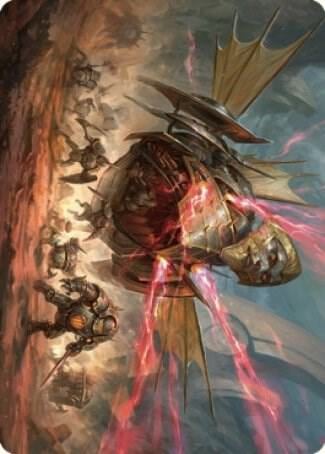Liberator, Urza's Battlethopter Art Card, Art Series: The Brothers' War 44