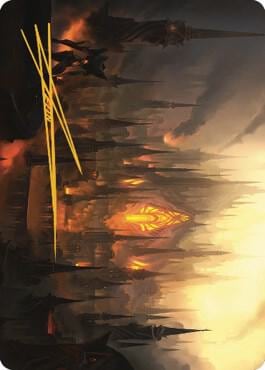 Mishra's Foundry Art Card (Gold-Stamped Signature), Art Series: The Brothers' War 46