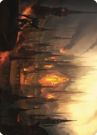 Mishra's Foundry Art Card, Art Series: The Brothers' War 46