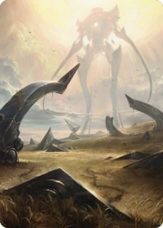 Plains (47) Art Card, Art Series: The Brothers' War 47