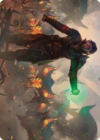Mishra, Eminent One Art Card, Art Series: The Brothers' War 54