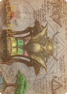 Chromatic Lantern Art Card (Gold-Stamped Signature), Art Series: The Brothers' War 57