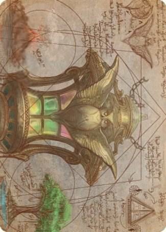Chromatic Lantern Art Card, Art Series: The Brothers' War 57