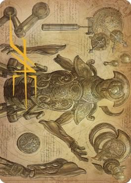 Foundry Inspector Art Card (Gold-Stamped Signature), Art Series: The Brothers' War 59