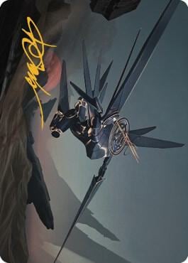 Steel Seraph Art Card (Gold-Stamped Signature), Art Series: The Brothers' War 6