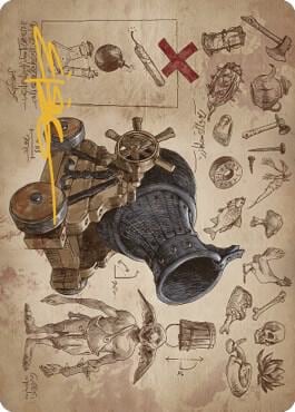 Goblin Charbelcher Art Card (Gold-Stamped Signature), Art Series: The Brothers' War 60