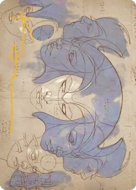 Helm of the Host Art Card (Gold-Stamped Signature), Art Series: The Brothers' War 61