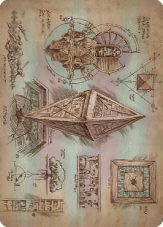 Keening Stone Art Card, Art Series: The Brothers' War 64