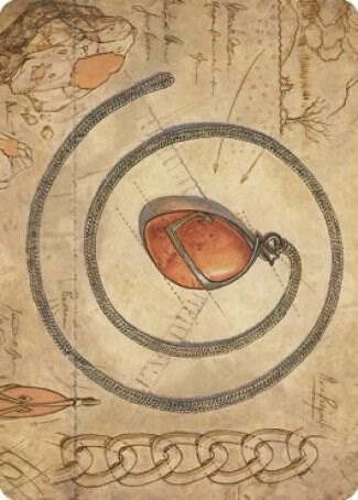 Mox Amber Art Card, Art Series: The Brothers' War 68