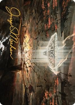 Urza's Sylex Art Card (Gold-Stamped Signature), Art Series: The Brothers' War 7