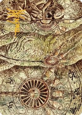 Phyrexian Processor Art Card (Gold-Stamped Signature), Art Series: The Brothers' War 70