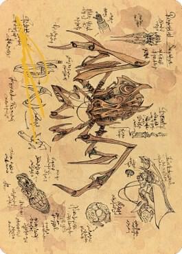 Scrap Trawler Art Card (Gold-Stamped Signature), Art Series: The Brothers' War 75