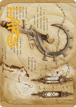 Soul-Guide Lantern Art Card (Gold-Stamped Signature), Art Series: The Brothers' War 78