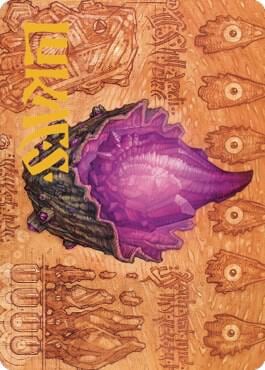Thorn of Amethyst Art Card (Gold-Stamped Signature), Art Series: The Brothers' War 80