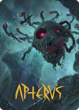 Death Tyrant Art Card (Gold-Stamped Signature), Art Series: Commander Legends: Battle for Baldur's Gate 11