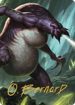 Ettercap Art Card (Gold-Stamped Signature), Art Series: Commander Legends: Battle for Baldur's Gate 14