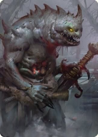 Gray Slaad Art Card, Art Series: Commander Legends: Battle for Baldur's Gate 15